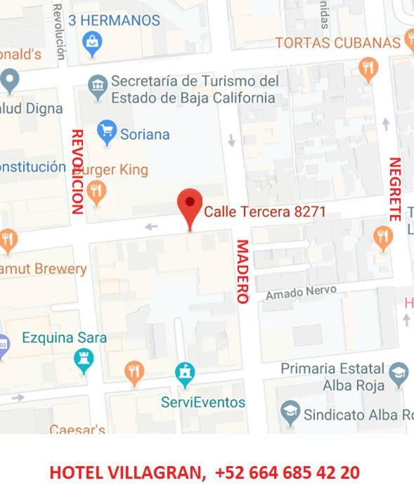 Hotel Villagran Tijuana Ngoại thất bức ảnh
